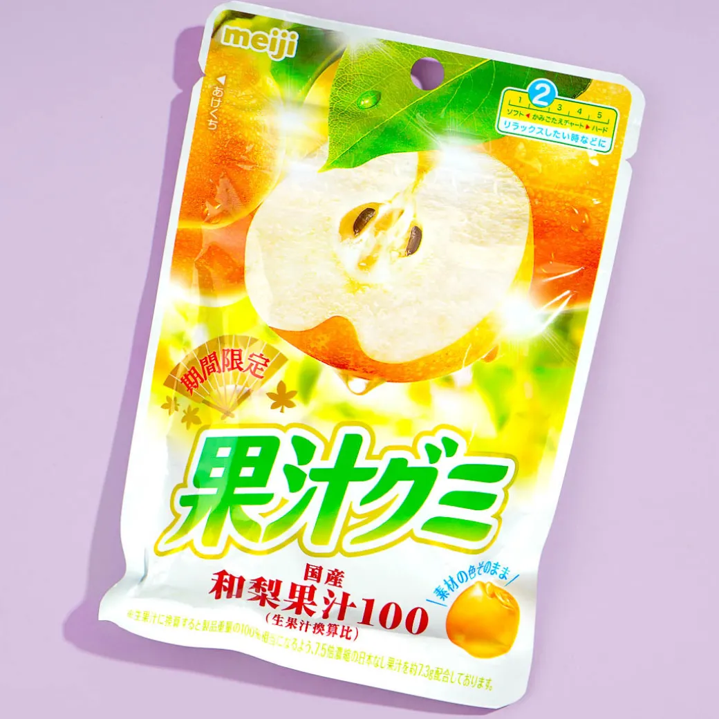 Meiji Kajyu Gummies - Nashi Pear