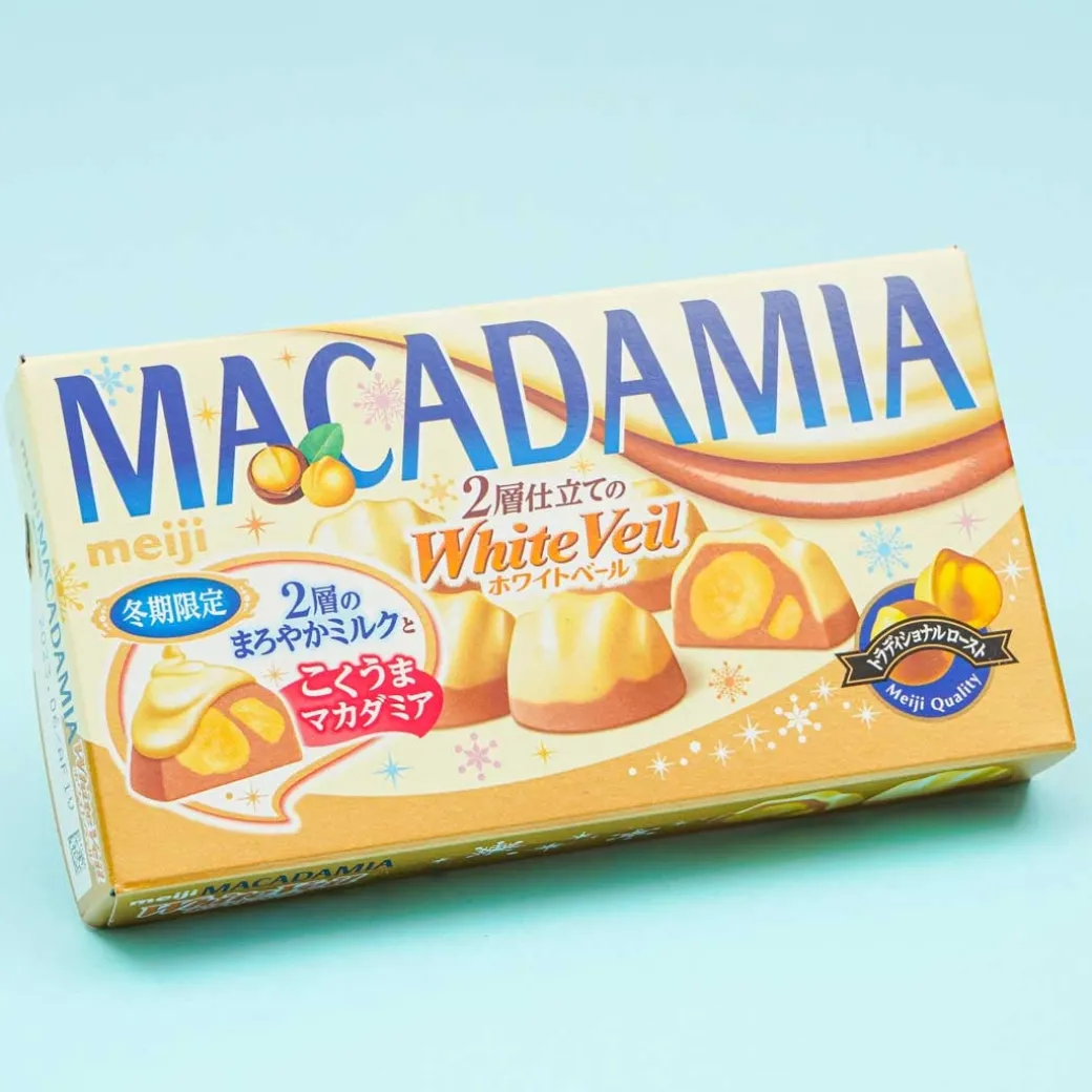 Meiji Macadamia White Veil Chocolate