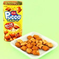 Meiji Pucca Chocolate Biscuits