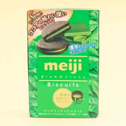 Meiji Rich Matcha Biscuits