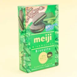 Meiji Rich Matcha Biscuits