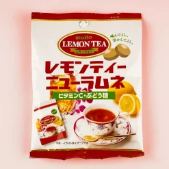 Meito Lemon Tea Ramune Candy Bag