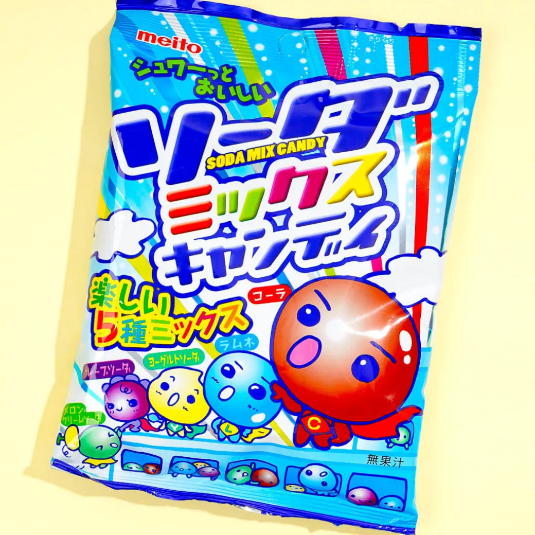 Meito Soda Mixed Candy