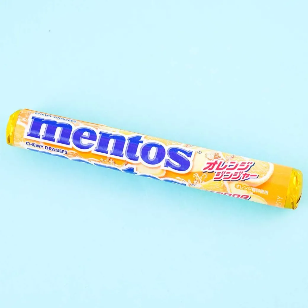 Mentos Chewy Candy - Orange Ginger
