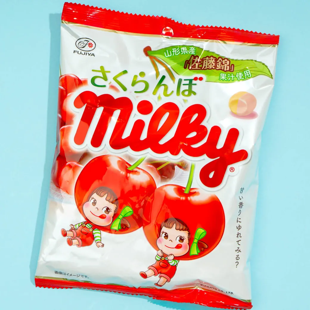 Milky Peko-Chan Candy - Cherry