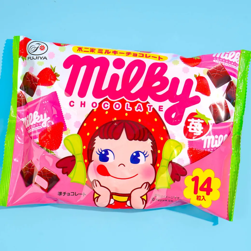 Milky Peko-Chan Chocolate - Strawberry