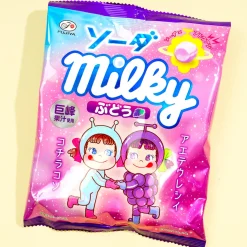 Milky Peko-Chan Soda Candy - Grape
