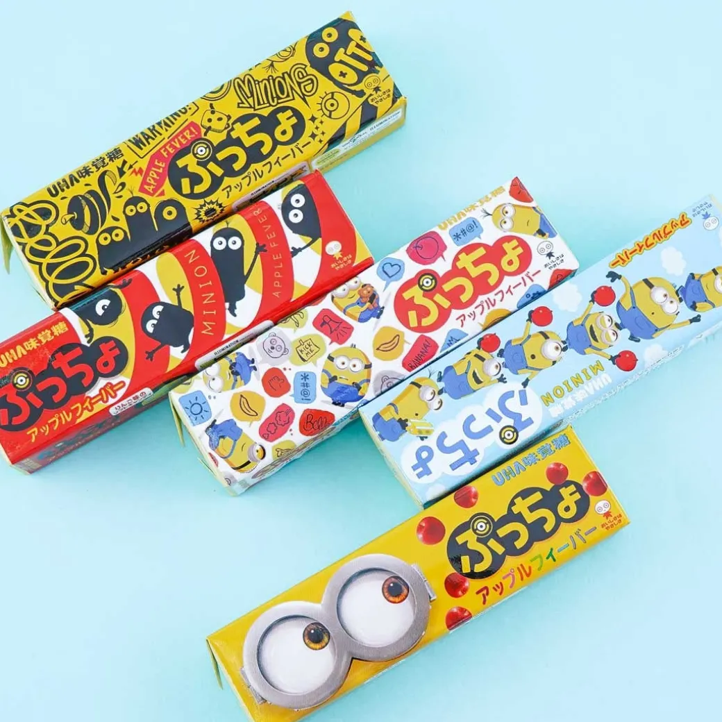 Minions Puccho Chewy Candy - Apple