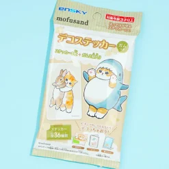 Mofusand Deco Sticker With Gum