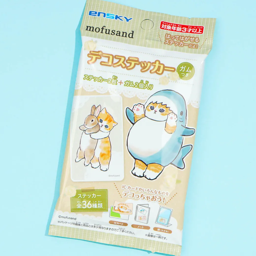 Mofusand Deco Sticker With Gum