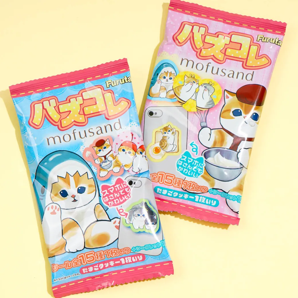 Mofusand Egg Cookie With Sticker