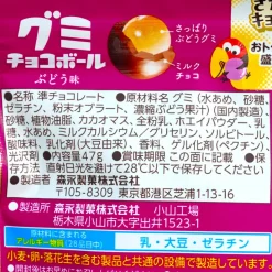 Morinaga Choco Ball Gummy - Grape