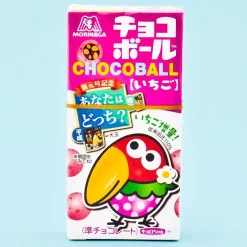 Morinaga Chocoball - Strawberry