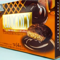 Morinaga Chocoly Premium Biscuit - Chocolate & Caramel