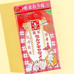 Morinaga Milk Caramel Candy - Amaou Strawberry