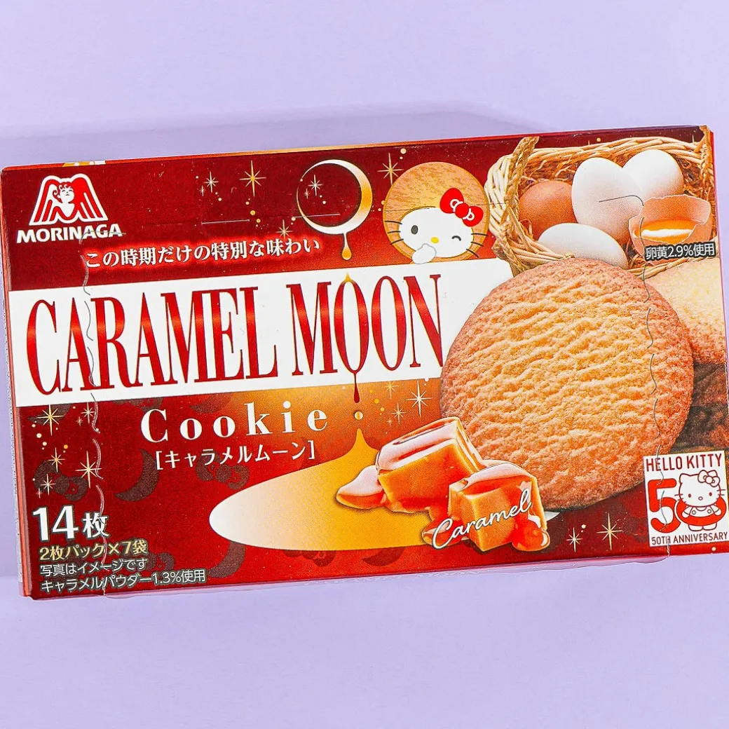 Morinaga x Hello Kitty Caramel Moon Cookie