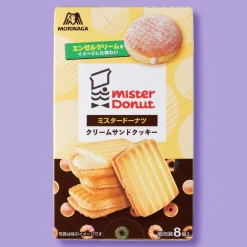 Morinaga x Mister Donut Cream Sandwich Cookies - Angel Cream