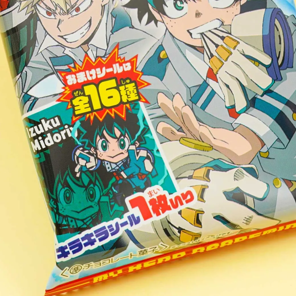 My Hero Academia Sticker With Chocolate Wafer