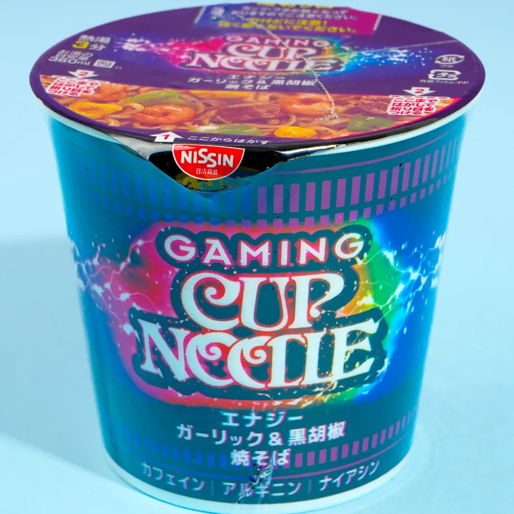 Nissin Gaming Cup Noodles - Energy Garlic