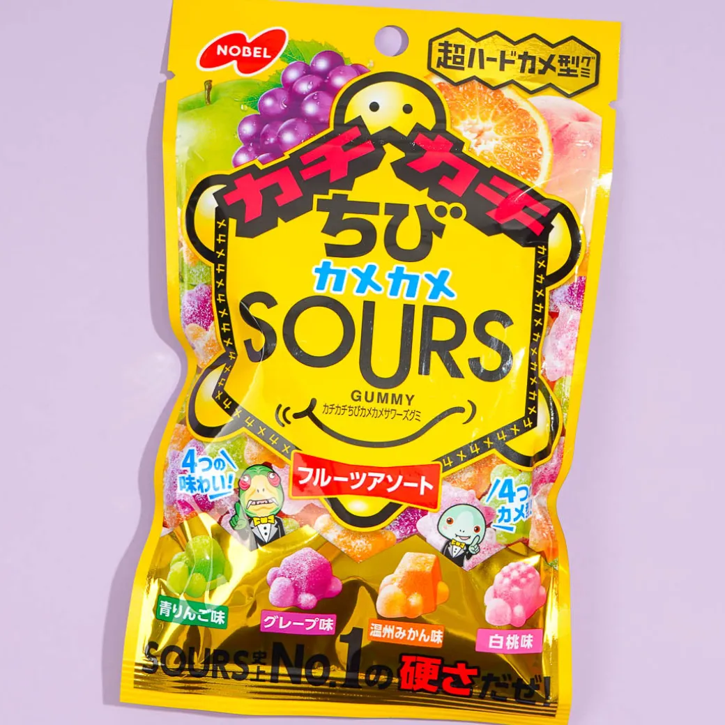 Nobel Kachikachi Chibi Sours Gummies - Assorted Fruits