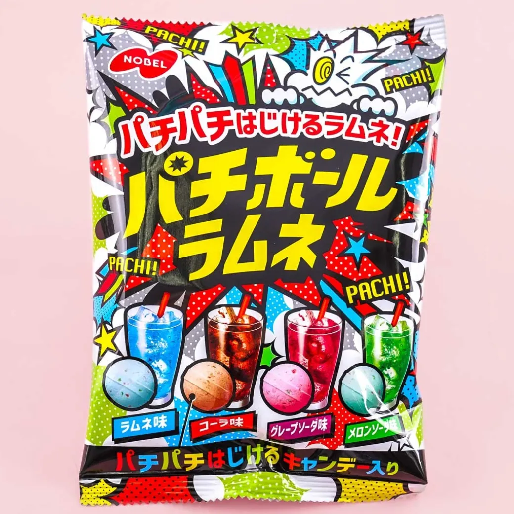 Nobel Pachiball Candy - Assorted Soda