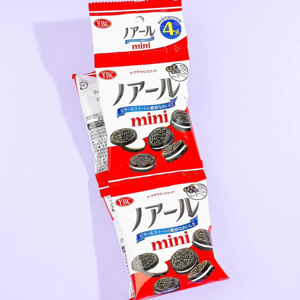 Noir Black Cocoa Cookie Set - 4 pcs