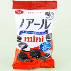 Noir Black Cocoa Mini Cookie Sandwiches - Sweet Vanilla