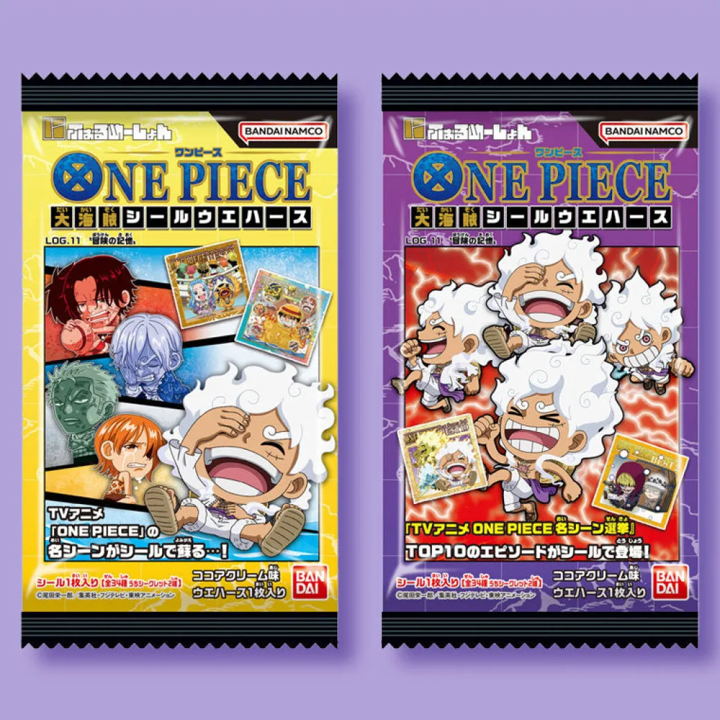 One Piece Niformation Great Pirate Seal Log.11 Wafer & Seal Sticker