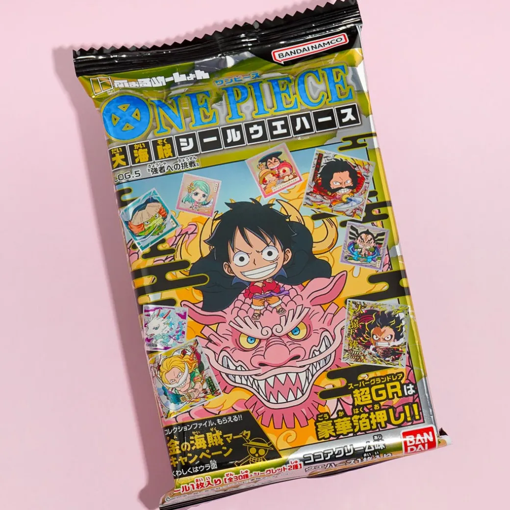 One Piece Niformation Great Pirate Seal Log.5 Wafer & Seal Sticker