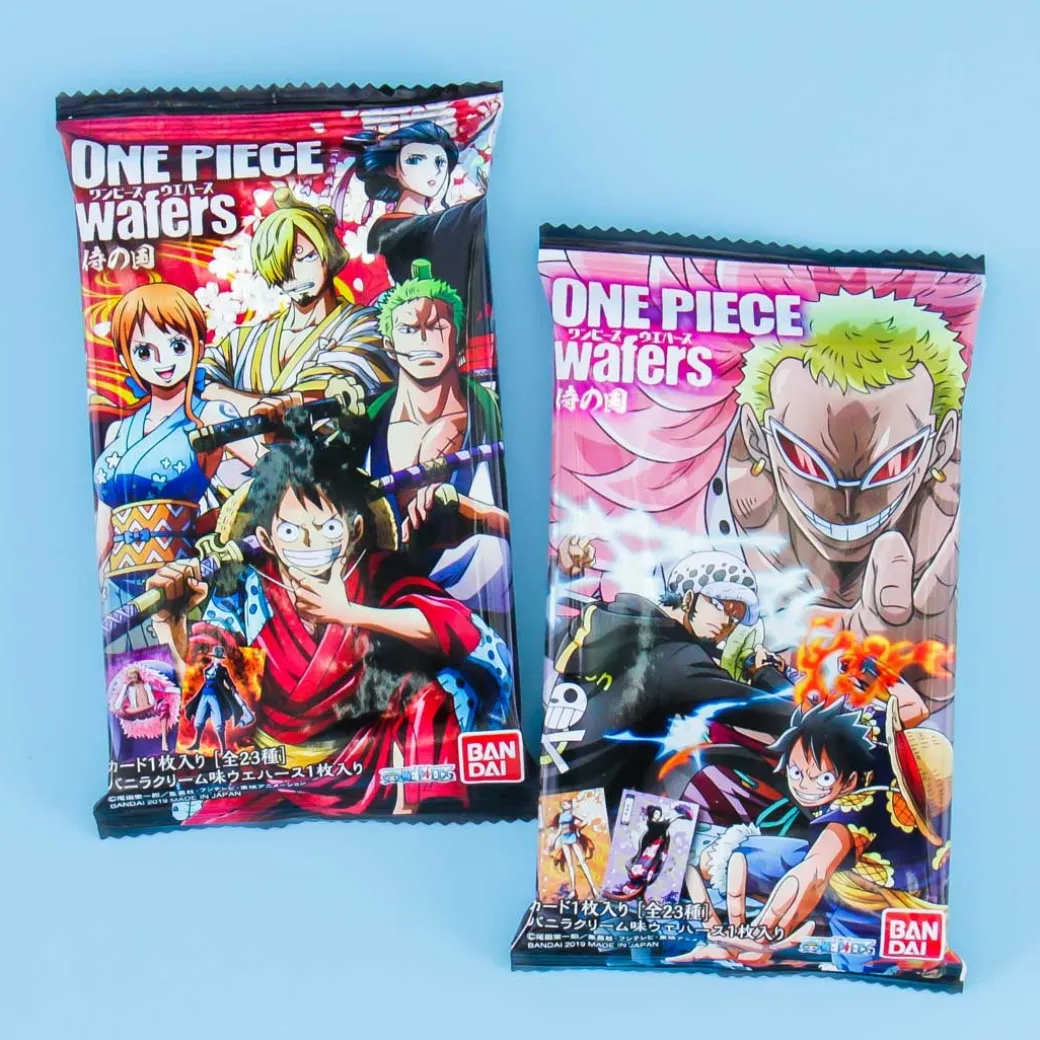 One Piece Wafer Snack & Card Set
