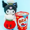 Ottotto x Sanrio Characters Plushie Charm & Crackers - Kuromi