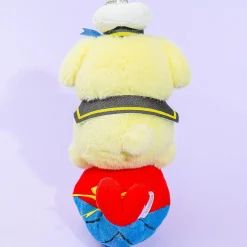 Ottotto x Sanrio Characters Plushie Charm & Crackers - Pompompurin