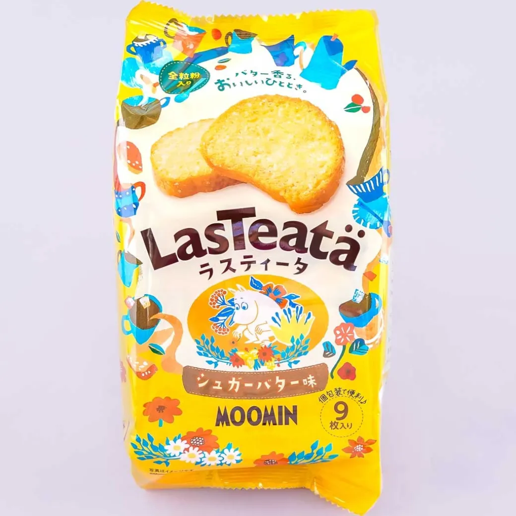 Oyatsu Moomin LasTeata Biscuits - Sugar Butter