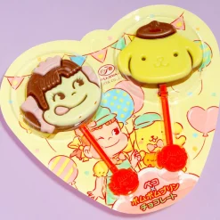 Peko-Chan & Pompompurin Choco Lollipops