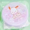 Pochacco Sakura Round Tin Case With Candy