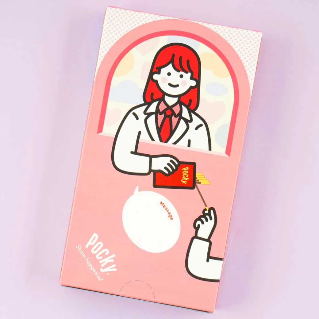 Pocky Biscuit Sticks - Chunky Strawberry Chocolate