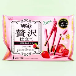 Pocky Premium Biscuit Sticks - Kuchidoke Strawberry