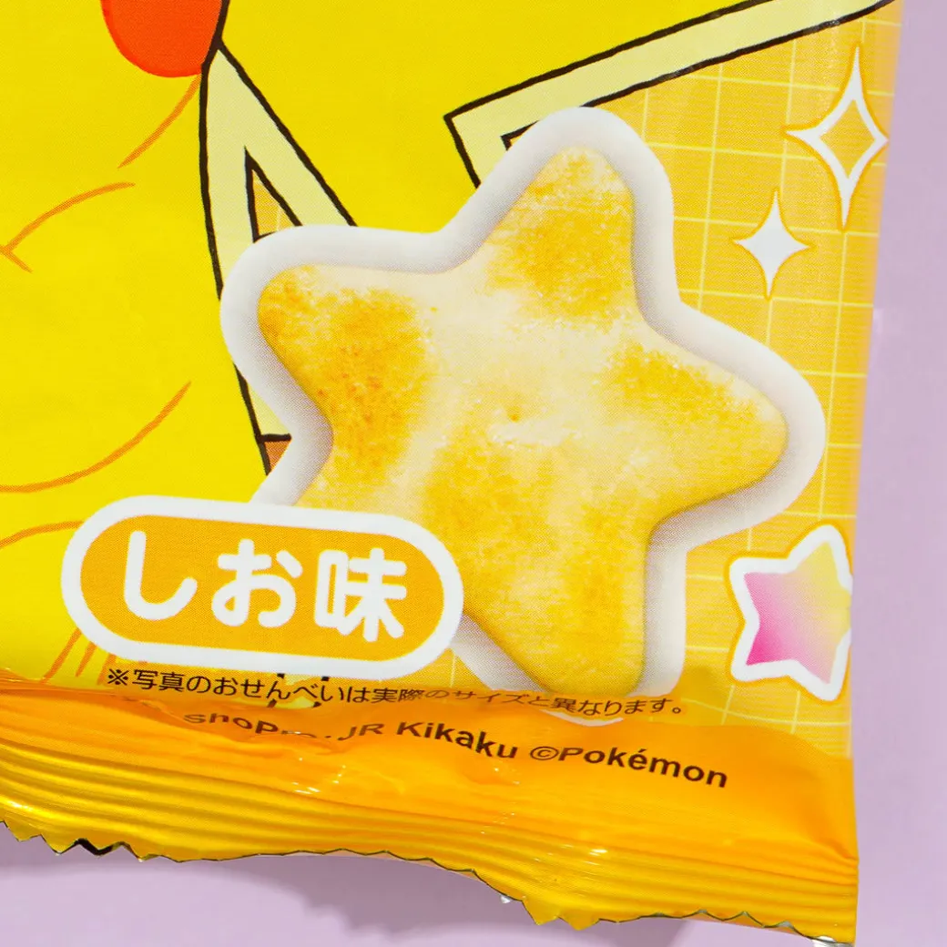 Pokemon Hoshi Tabeyo Rice Crackers - Salt