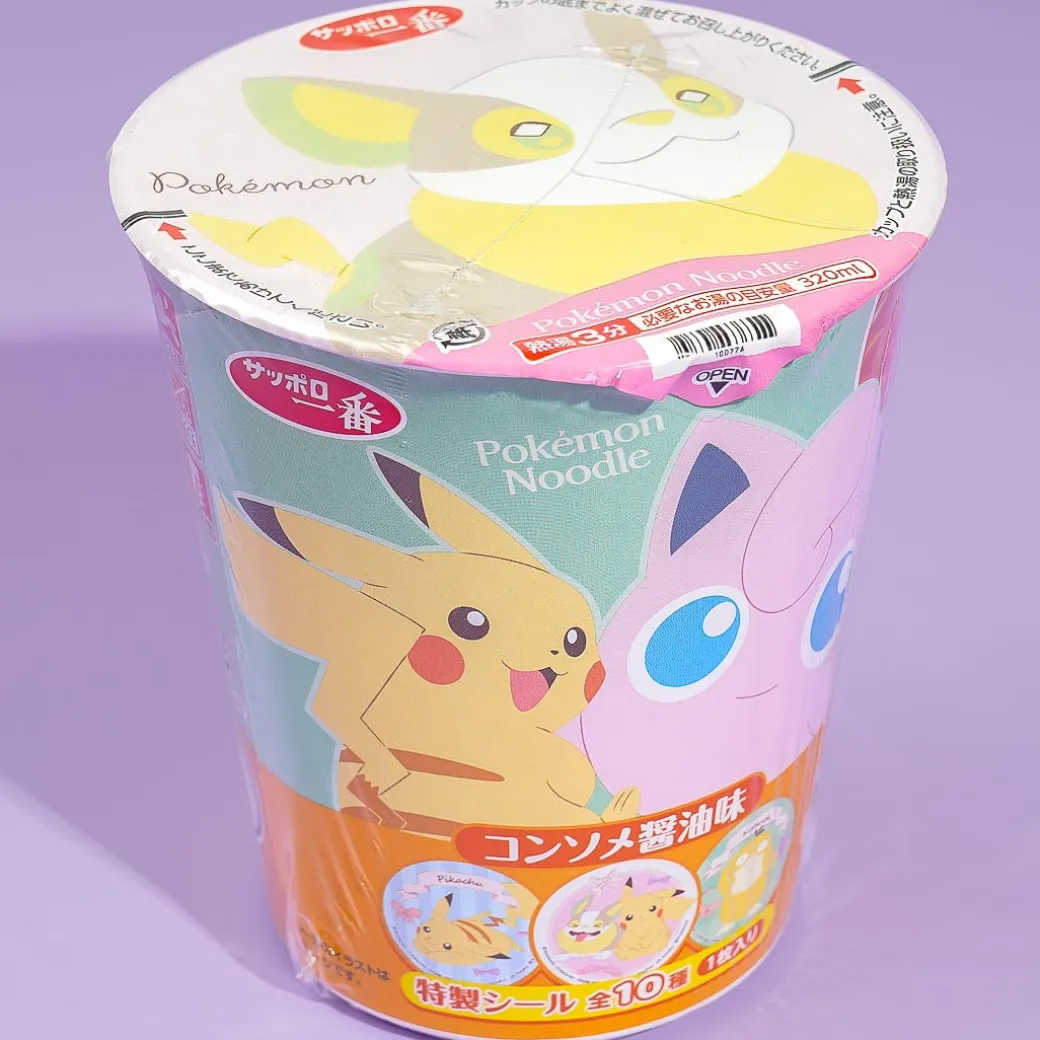 Pokemon Instant Ramen Noodles - Consomme Soy Sauce