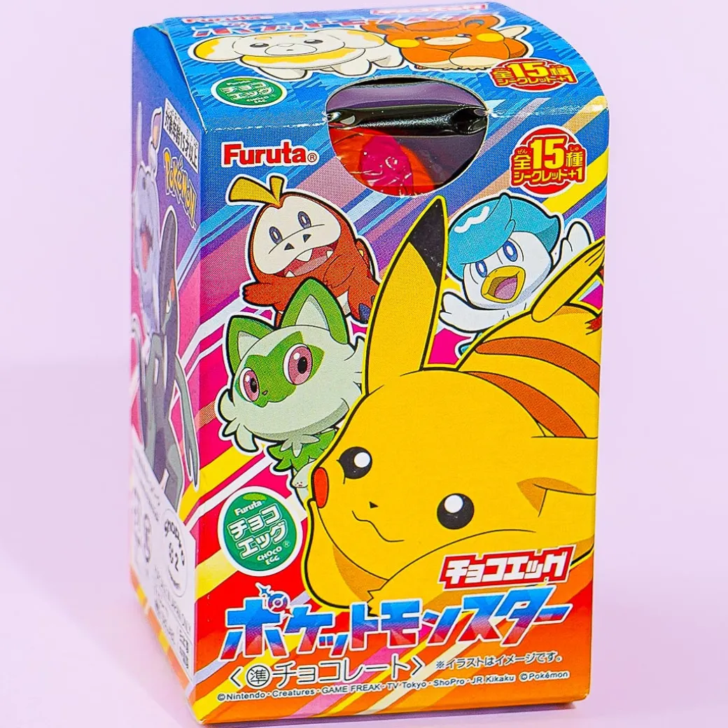 Pokemon Paldea Region Furuta Choco Egg
