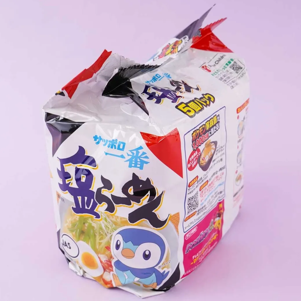 Pokemon Sapporo Ichiban Noodle Pack - Salt Ramen