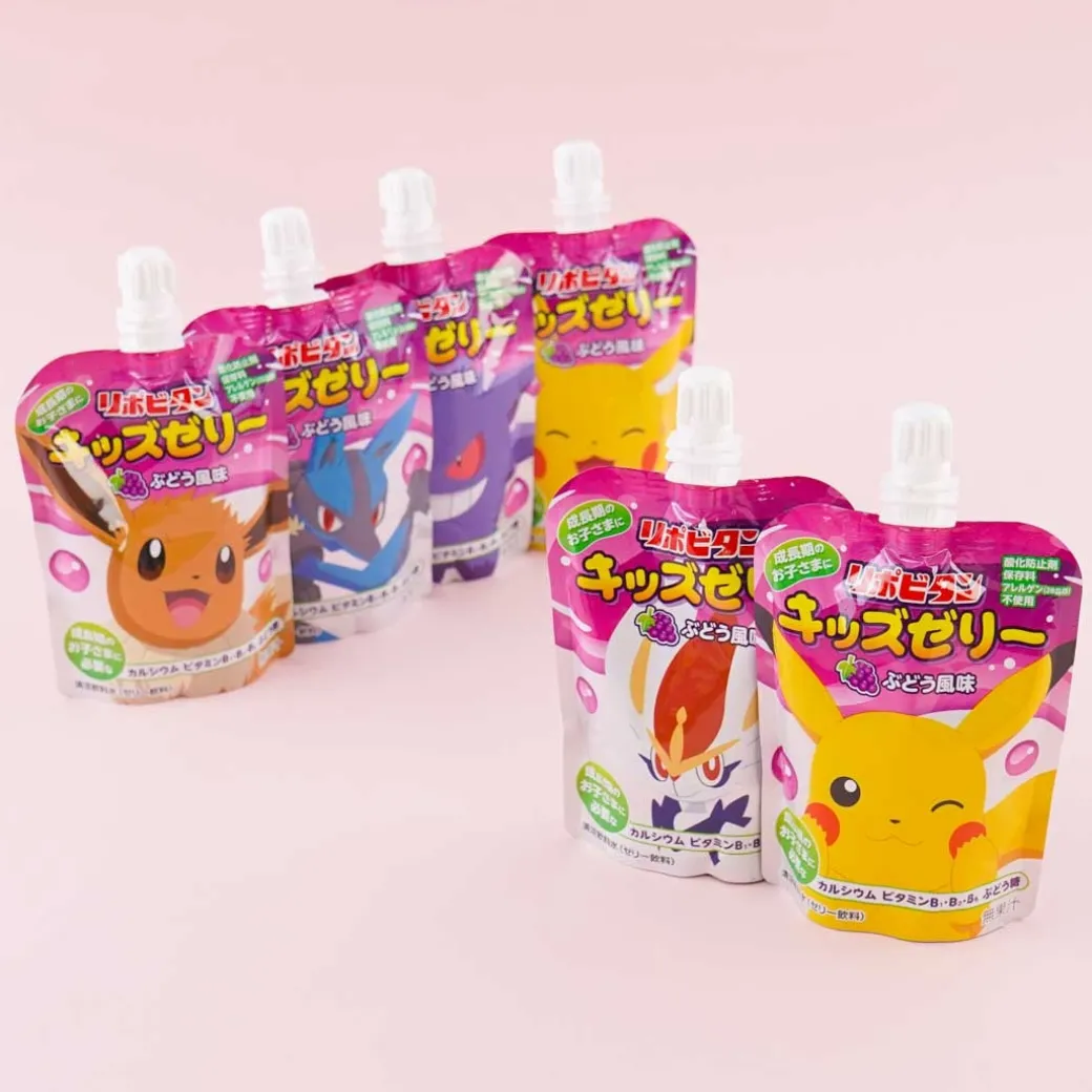 Pokémon x Lipovitan Kids Jelly Drink - Grape