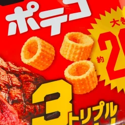 Poteco GIGANT Potato Ring Snacks - Triple Consommé