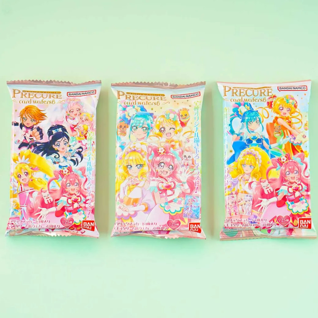 PreCure 6 Wafer & Card