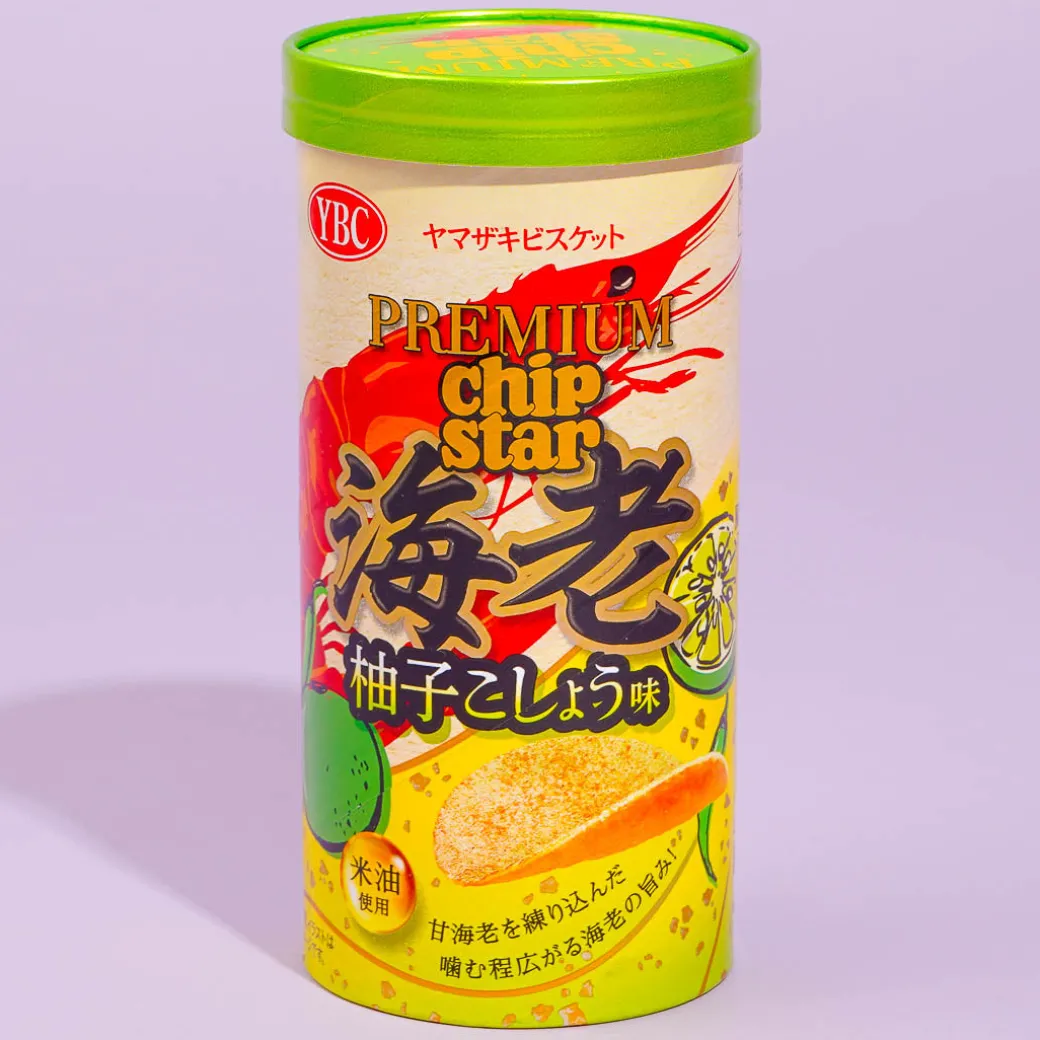 Premium Chip Star Potato Chips - Shrimp Yuzu Pepper