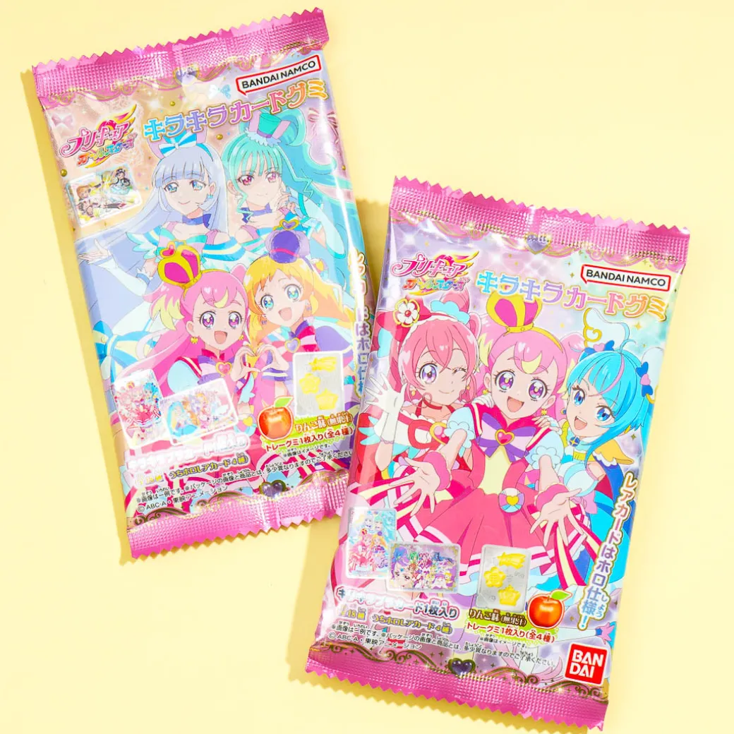 Pretty Cure All Stars Gummies With Glitter Card
