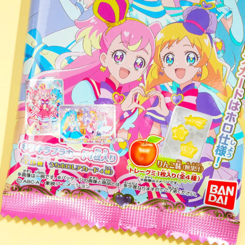 Pretty Cure All Stars Gummies With Glitter Card
