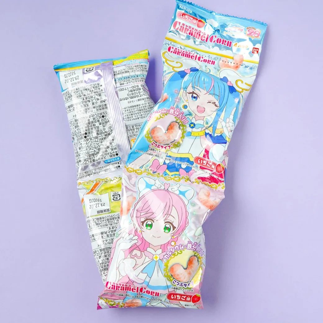 Pretty Cure Caramel Corn Set - Strawberry / 4 pcs
