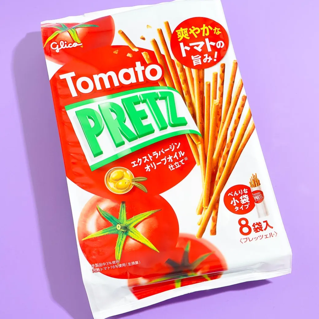 Pretz Biscuit Sticks Giant Pack - Tomato / 8 pcs