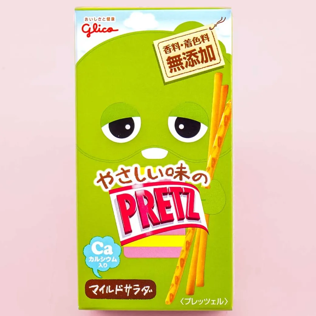 Pretz x Gachapin Biscuit Sticks - Mild Salad